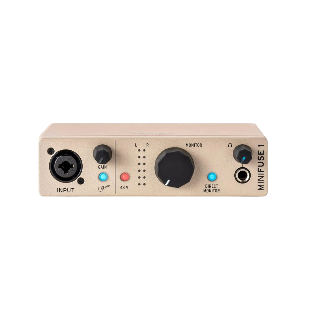 Arturia MiniFuse 1 Champagne
